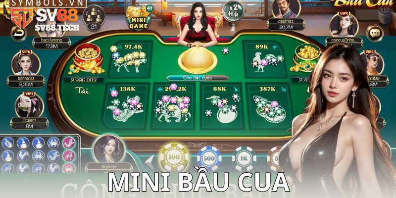 Cách chơi mini bầu cua